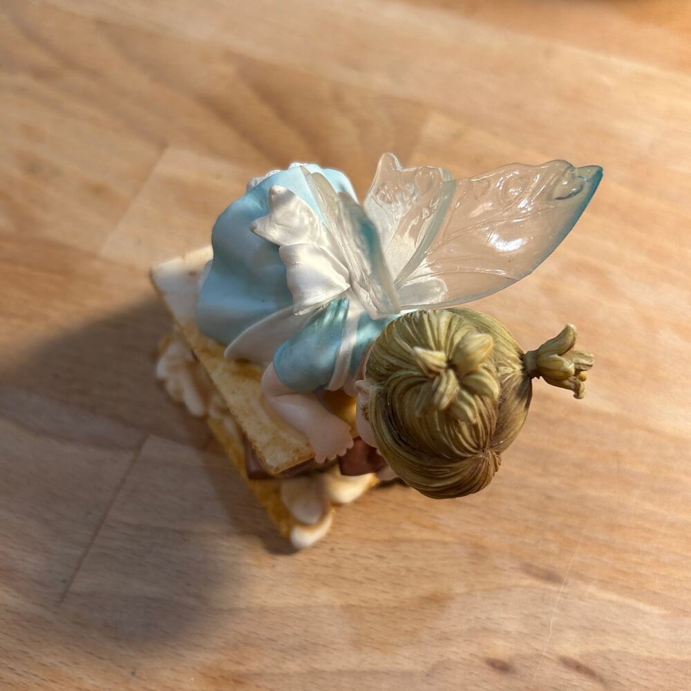 My Little Kitchen Fairies 2005 Smores Expert Fairy 4005191 Enesco Figurine VTG - Picture 3 of 7